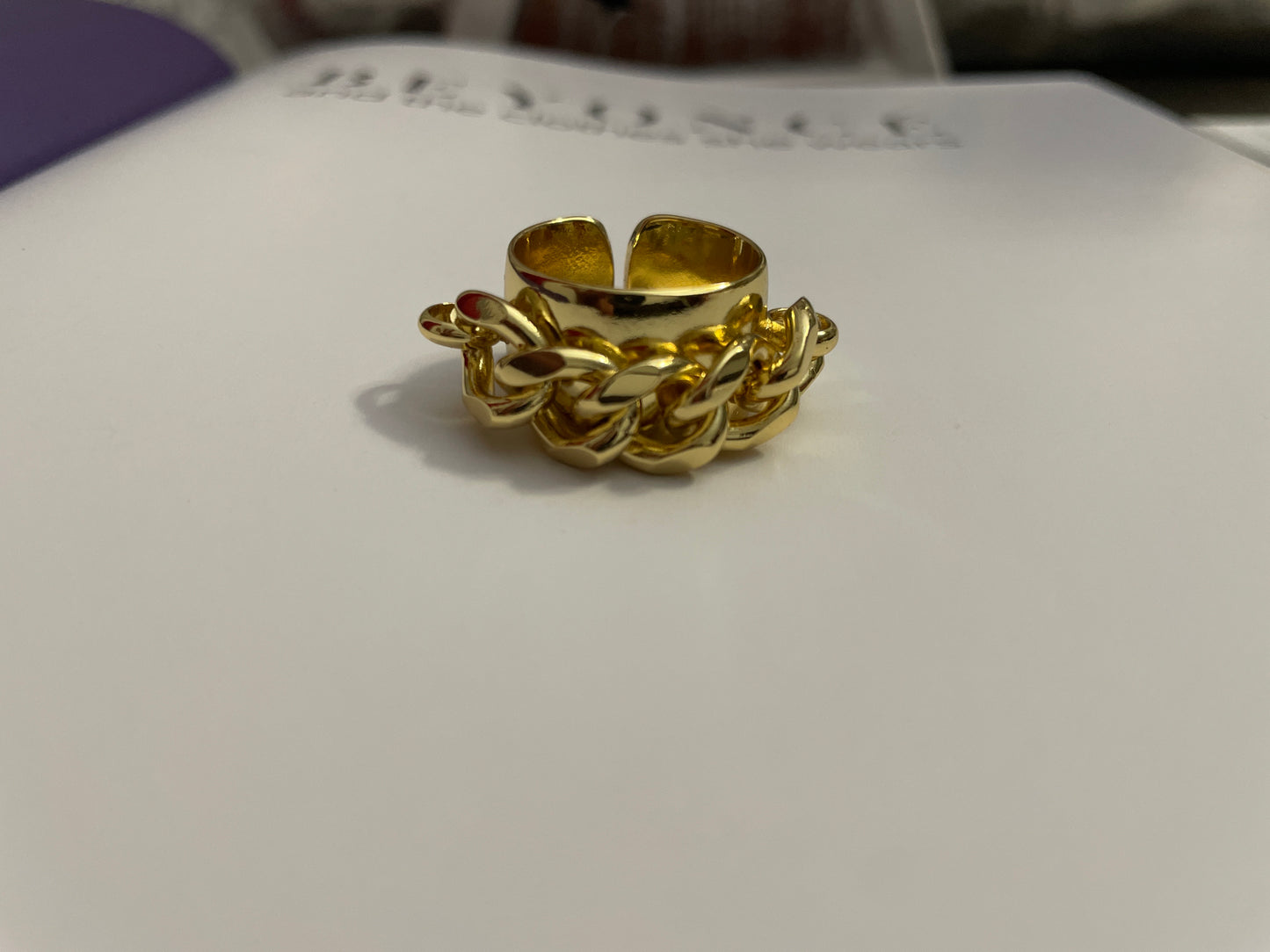 Anillo de cadena