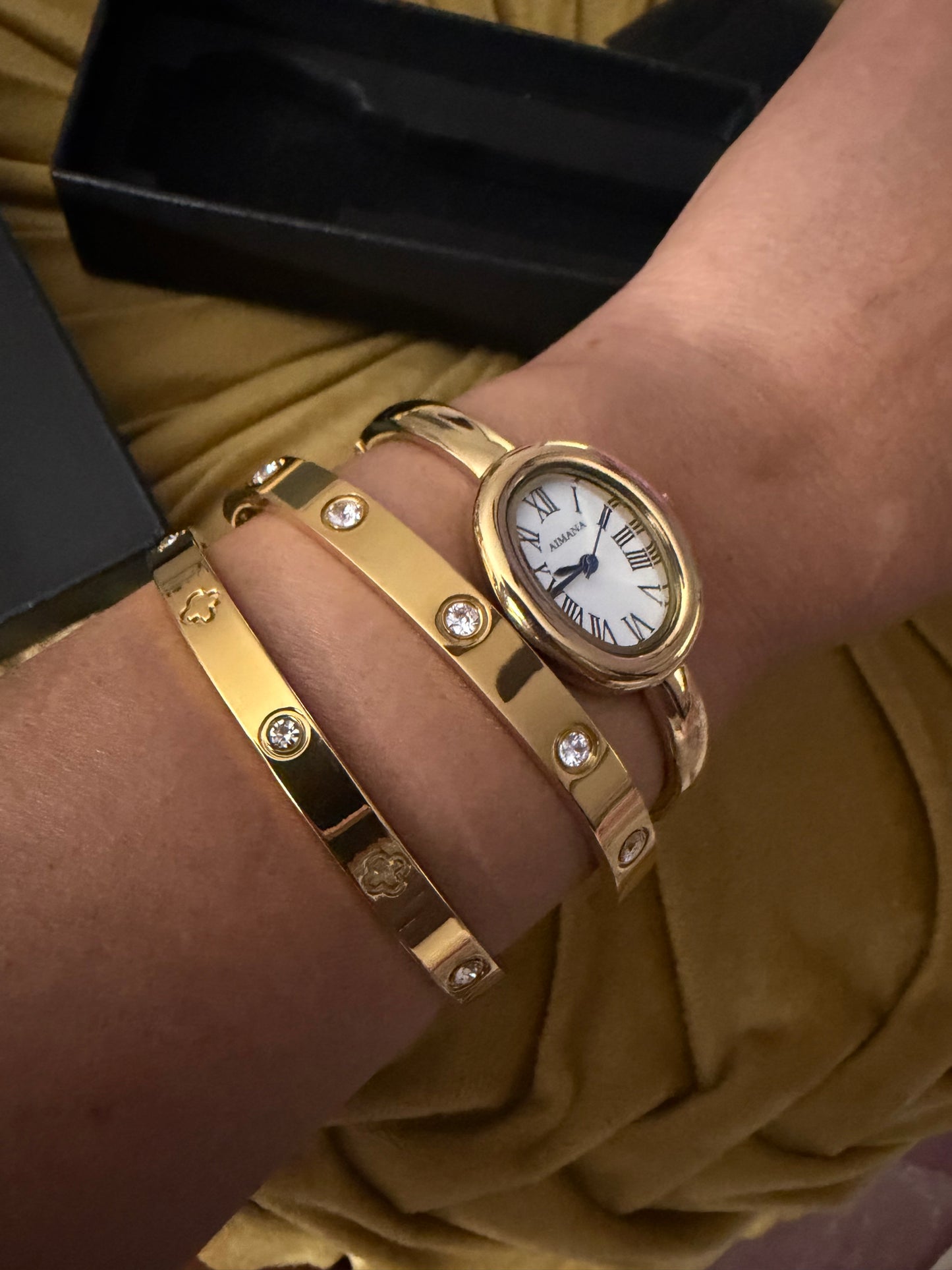 Colección de tres piezas y Aureum Classic reloj