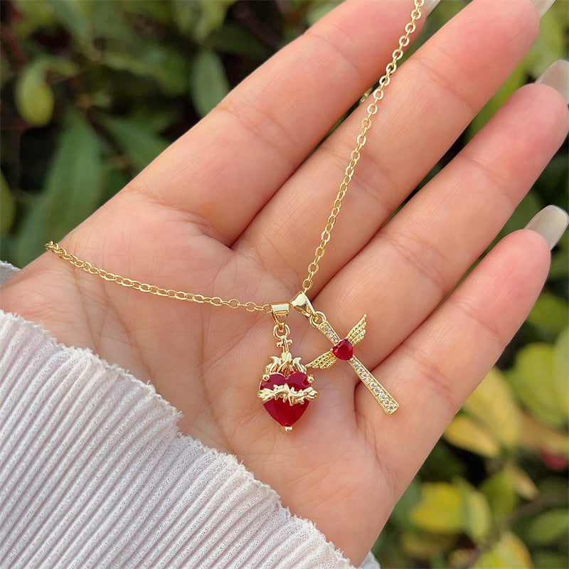 Collar amor y fe