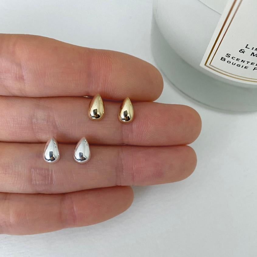 Small drop earrings plata 925