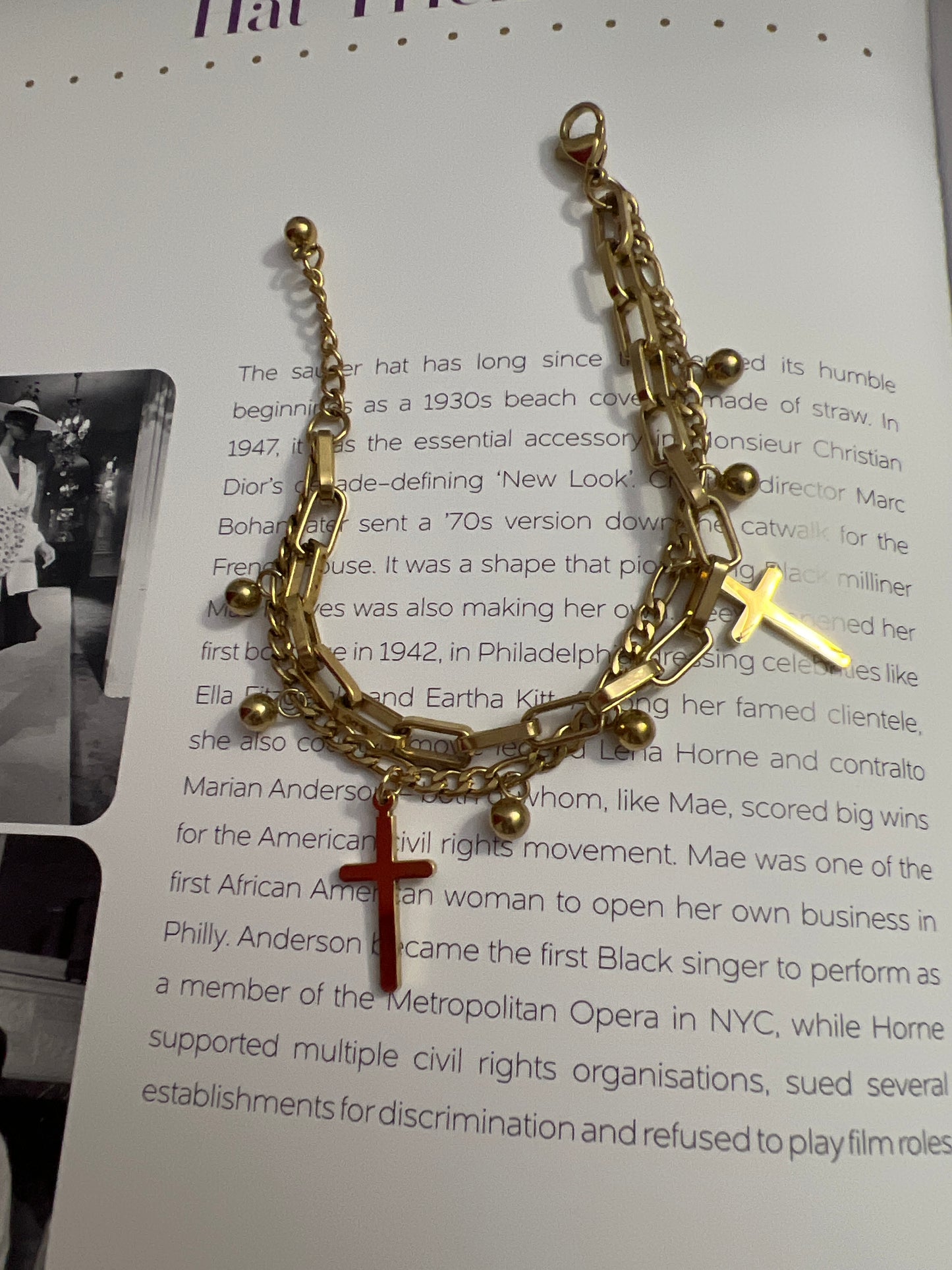 Faith bracelet