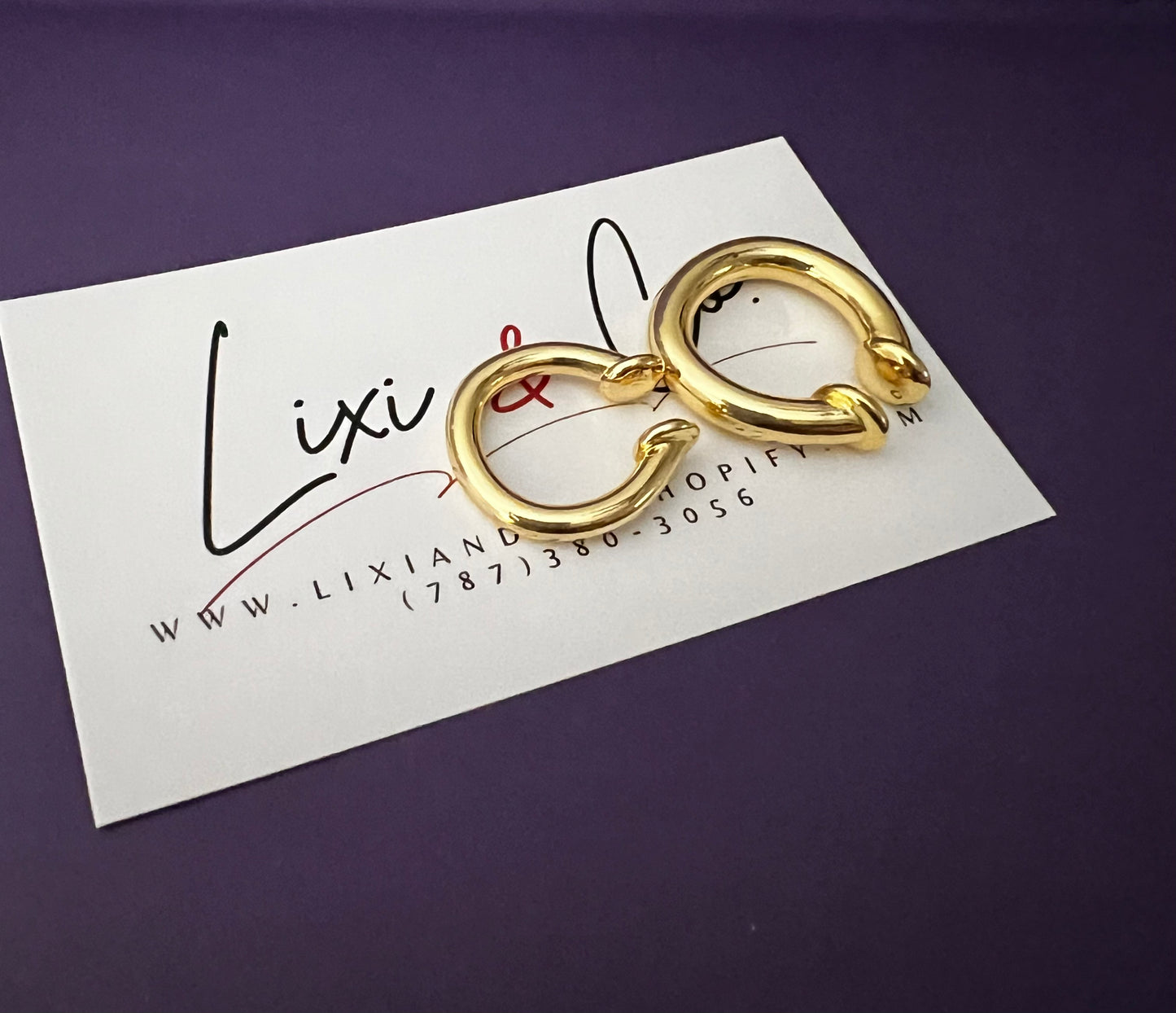 Ear cuff doble