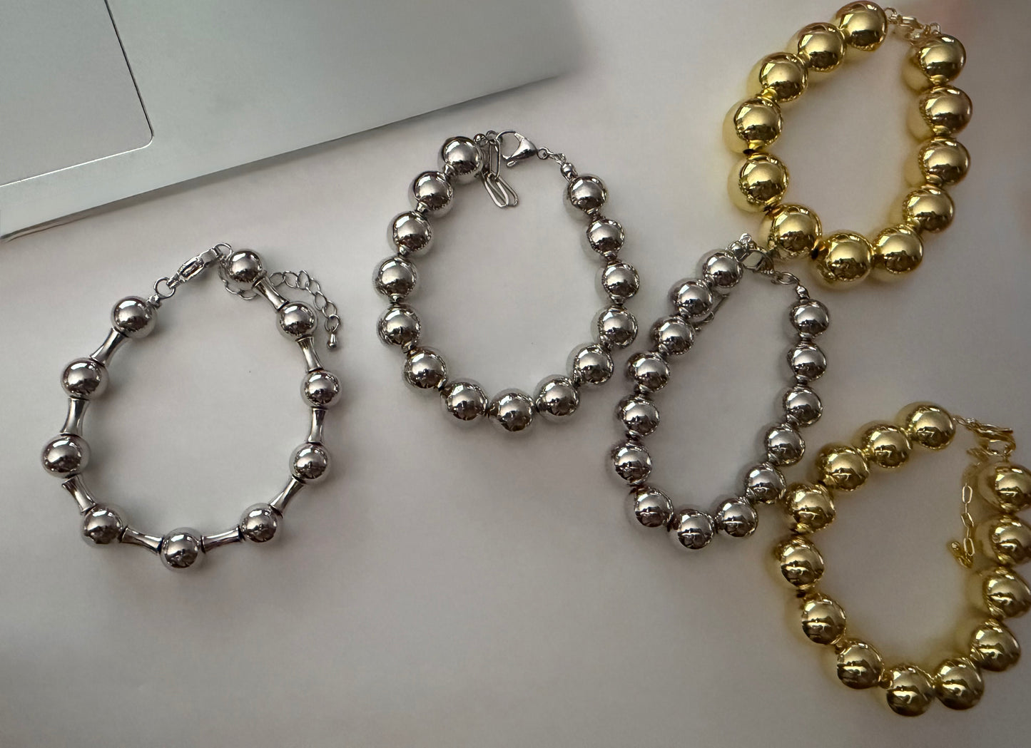 Pulseras de esferas