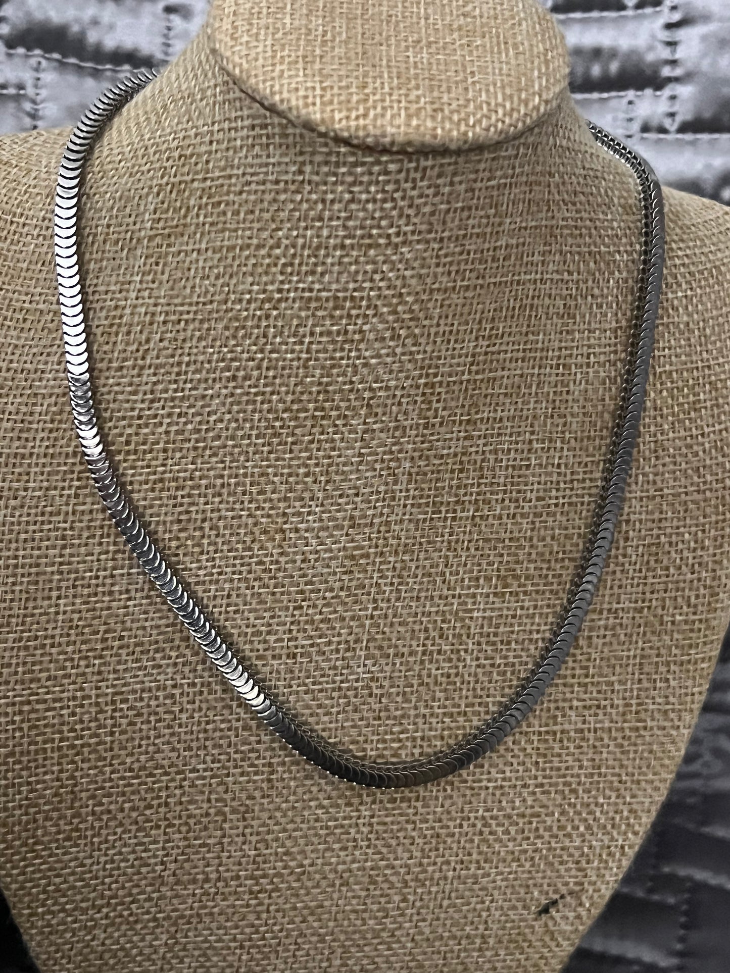 Collar plata NJ006
