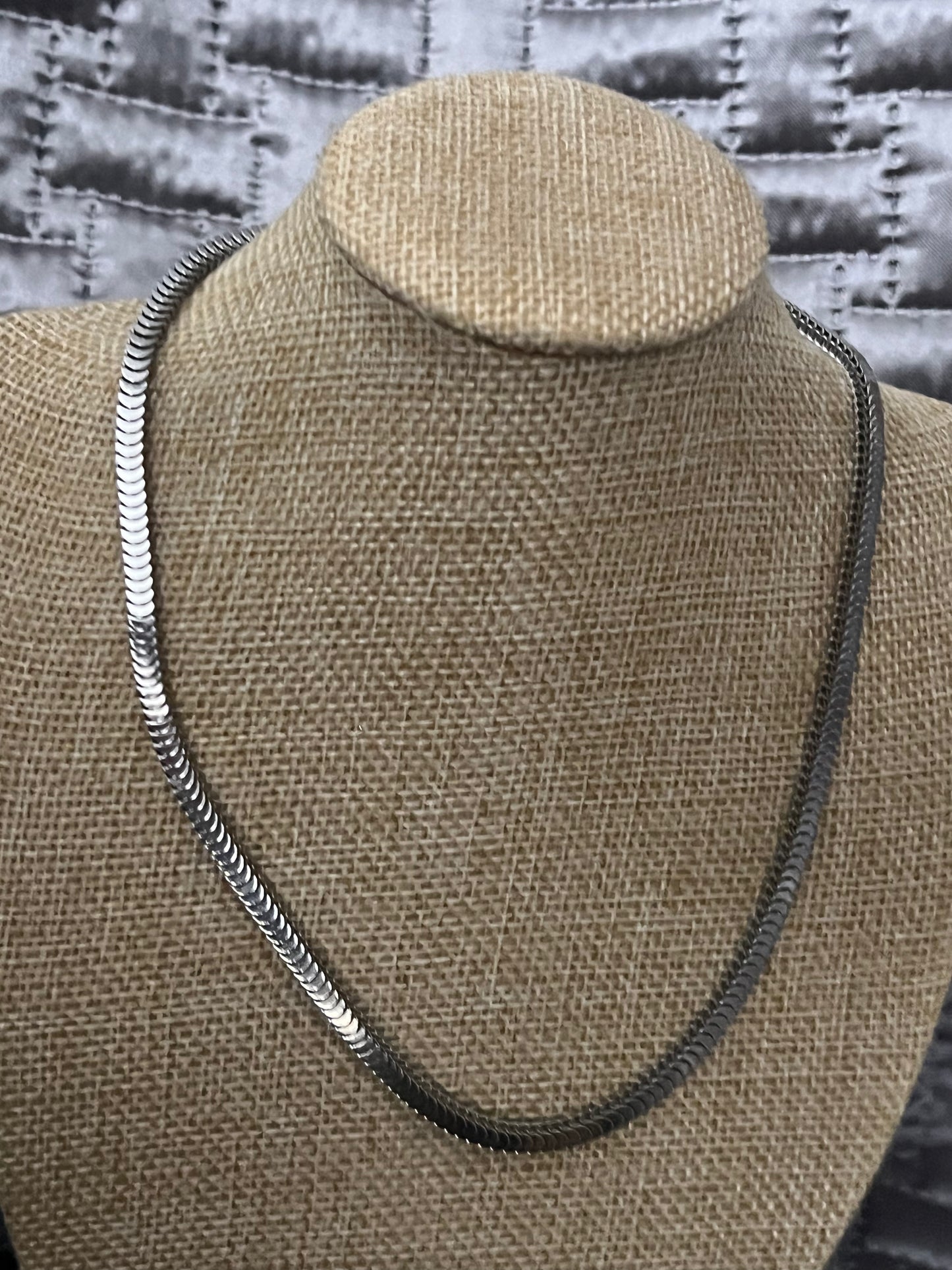 Collar plata NJ006