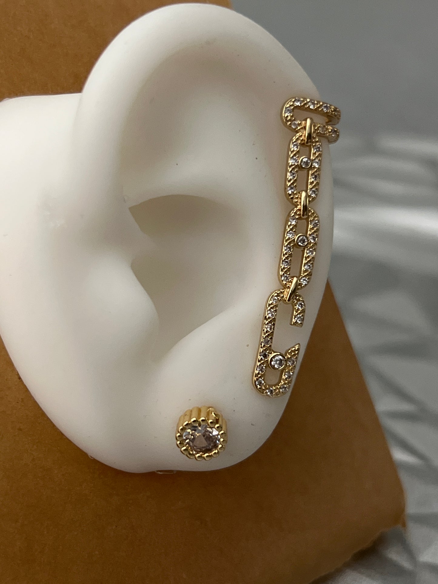 Ear cuff and screen set 2101BZ