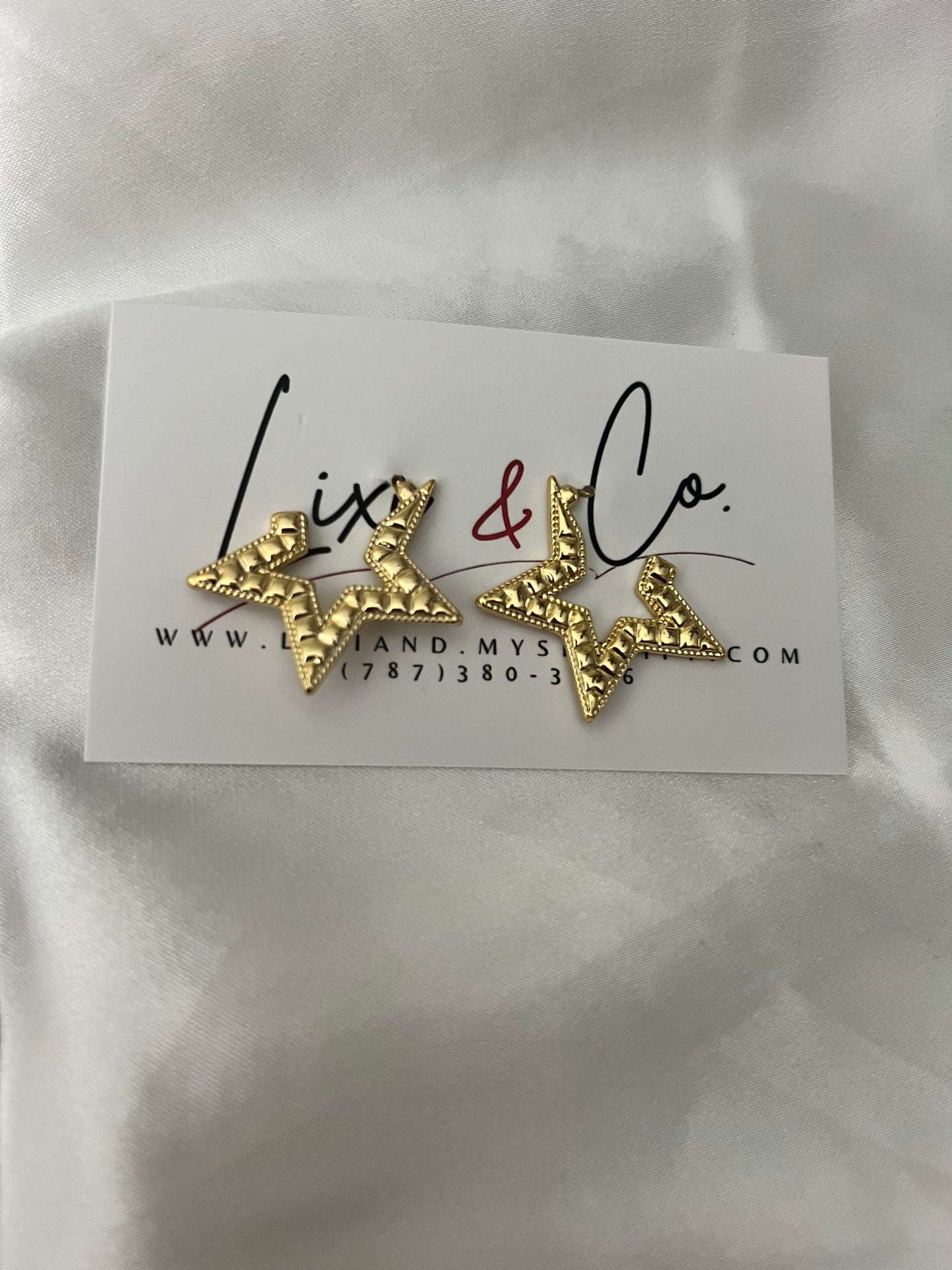 Estrellas aretes Bz3409