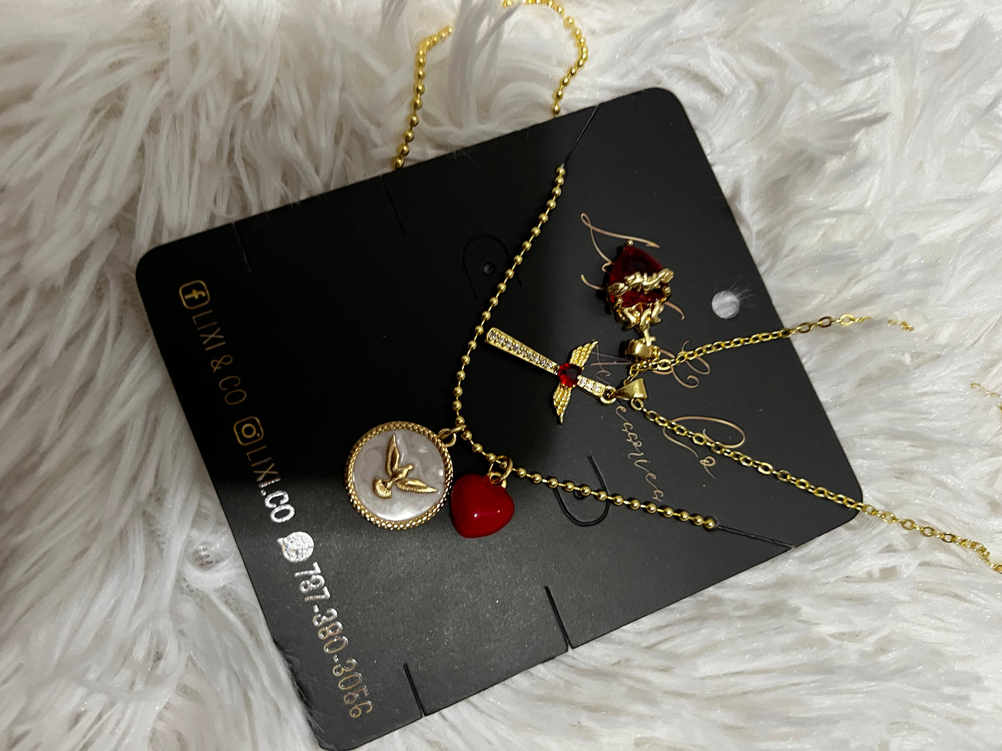 Collar red fe