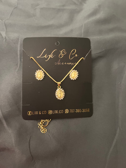 Virgen set collar