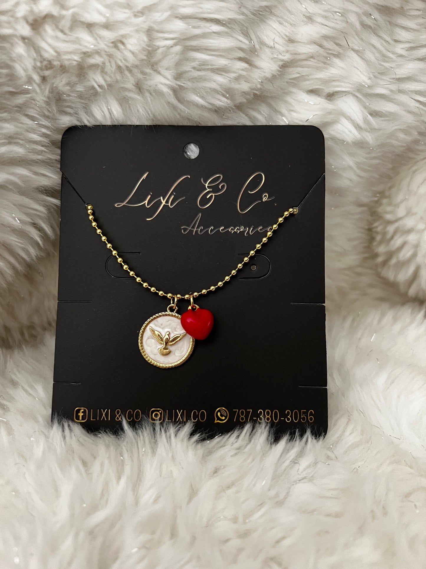 Collar red fe