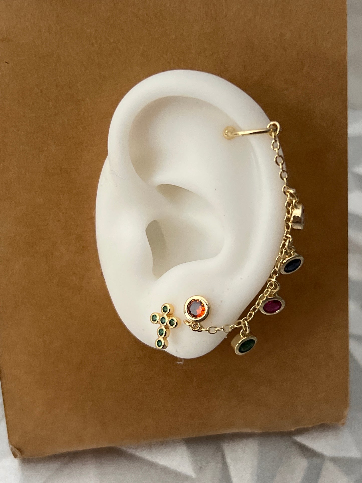 Ear cuff display