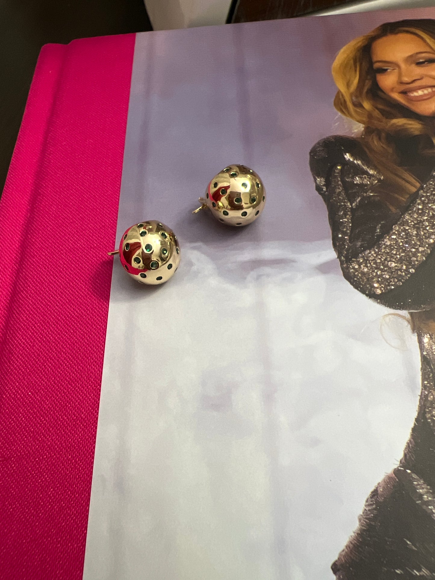 Huggies with pearls