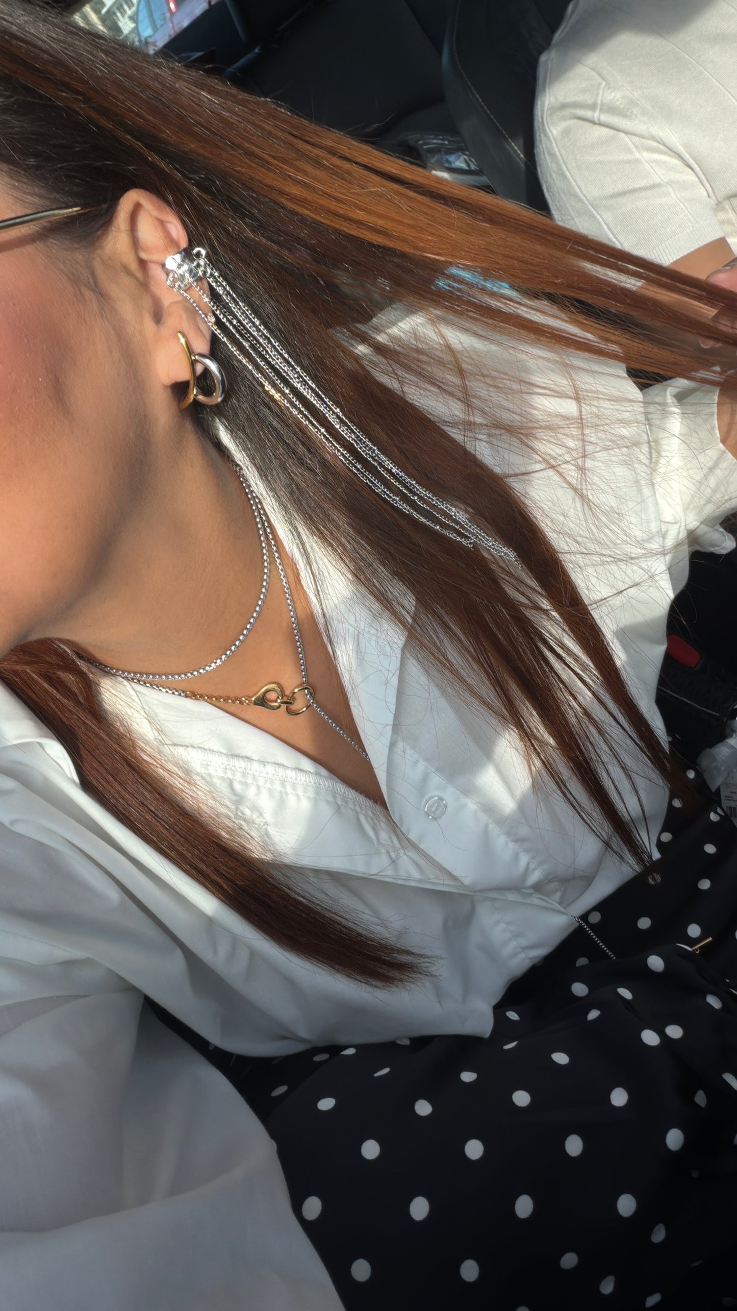 Ear cuff lluvia