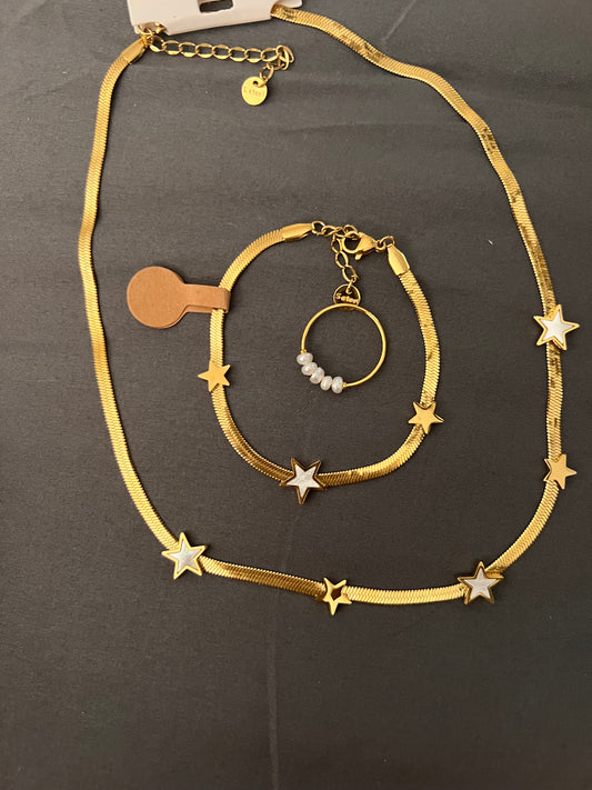 Set de collar estrella