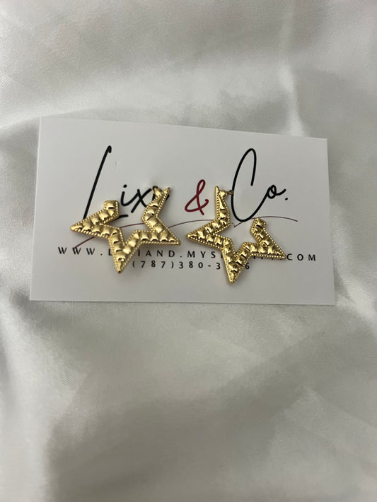 Estrellas aretes Bz3409