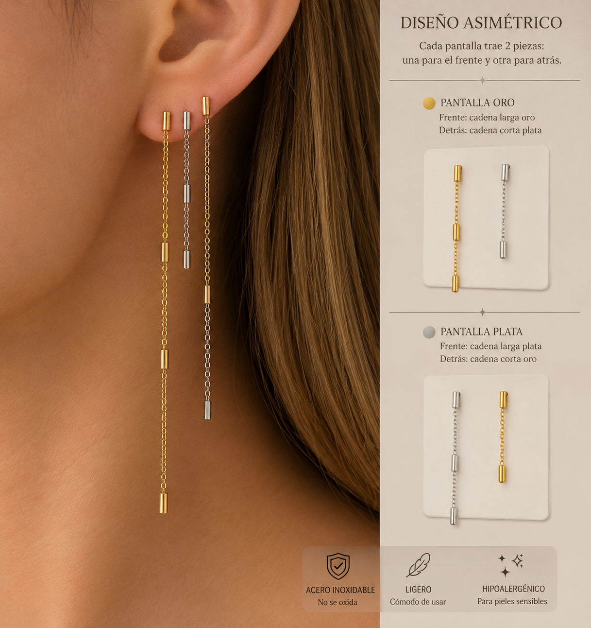 Earrings Cascade