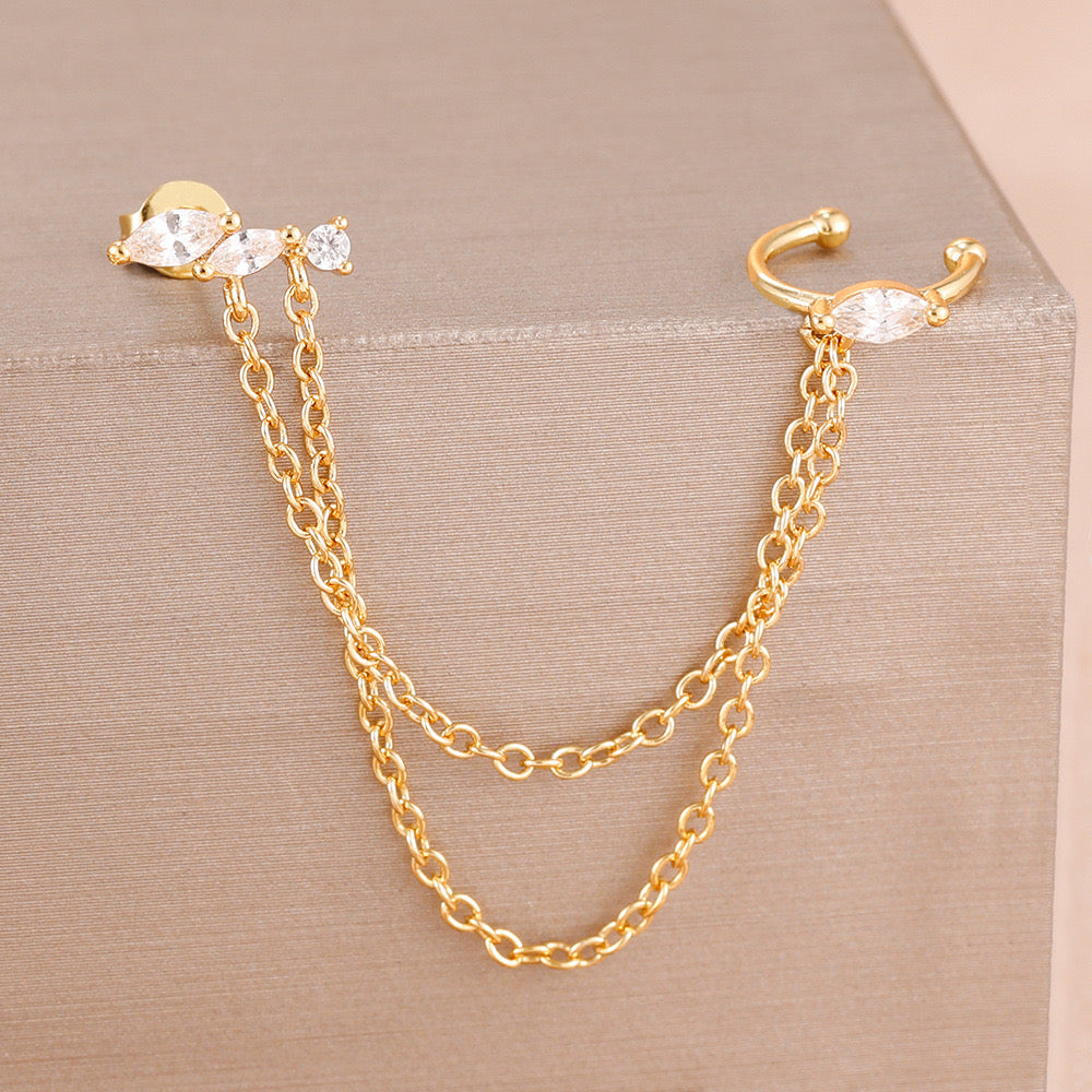 Pendiente y Earcuff