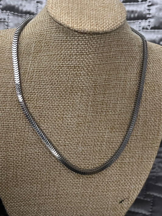 Collar plata NJ006