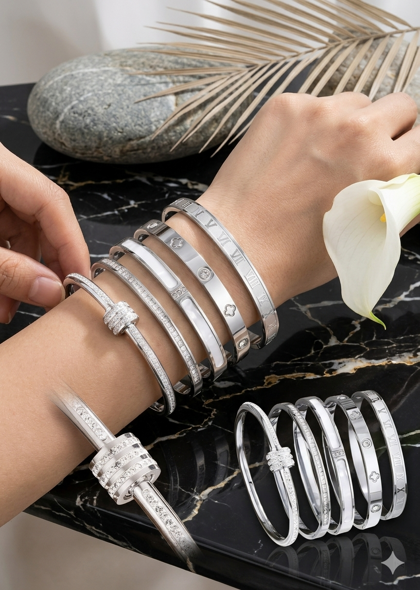 Brazalete plata