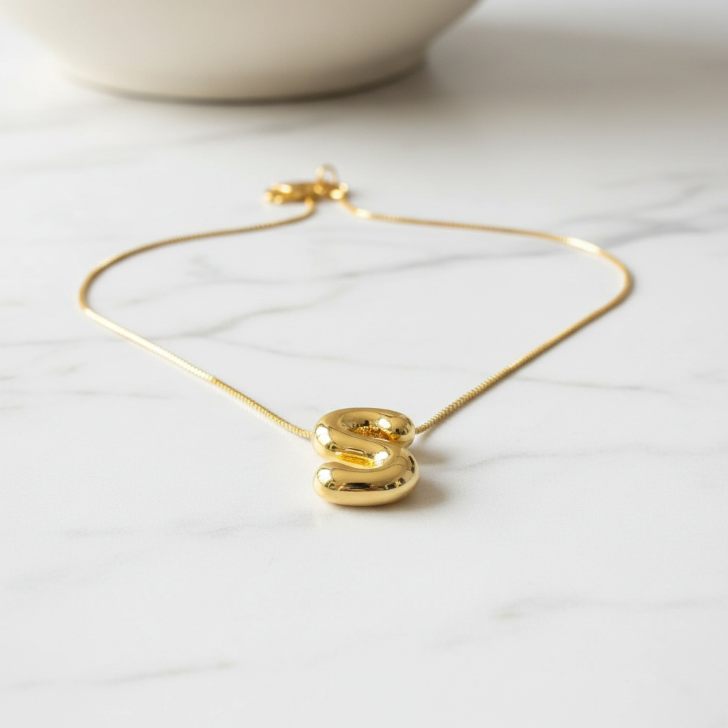 Letter necklace